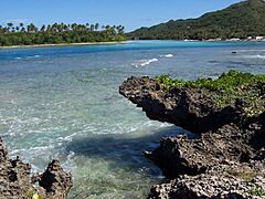 Rarotonga beach