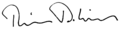 Richard Dawkins signature