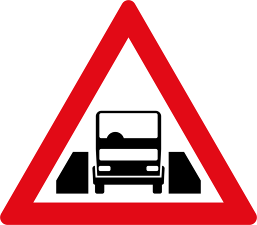 SADC road sign W327