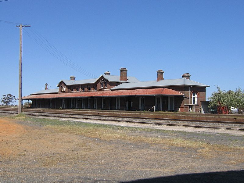 Serviceton Railway station