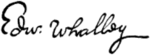 Signature of Edward Whalley.png