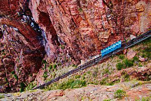 Slide Train on CO Gorge