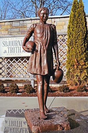 Sojourner Truth as a young slave girl