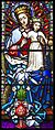 St Cuthbert's Church lady chapel window, Durham by Lawrence OP