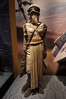 Star Wars and the Power of Costume July 2018 27 (Rey's costume from Episode VII)