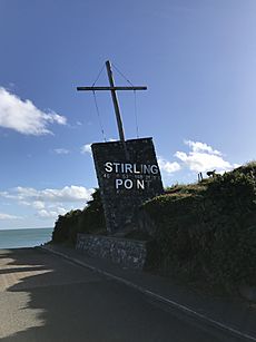Stirling Point gateway sign 123