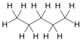 Structure of n-Pentan