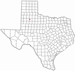 Location of Lorenzo, Texas