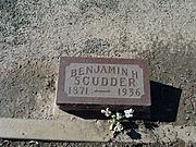 Tempe-Double Butte Cemetery-1888-Benjamin Harrison Scudder