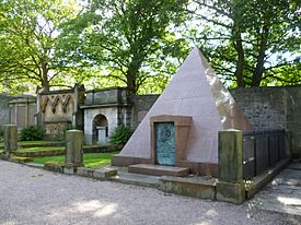 The 'Lords' Row', Dean Cemetery, Edinburgh