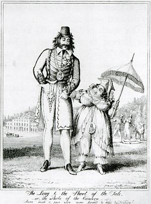The Long and Short of the Tale by George Cruikshank