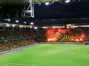 The Wankdorf Stadium before a Champions League Match (2021)