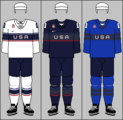 United States national ice hockey team jerseys 2022 (WOG)