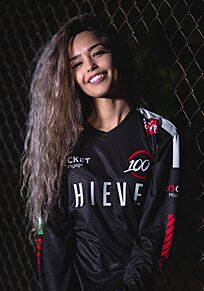 Valkyrae for 100 Thieves (cropped)