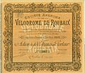Velodrome de Roubaix 1899