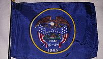 Vintage Utah State Flag prior to 2011