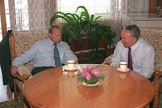 Vladimir Putin with Nursultan Nazarbayev-6