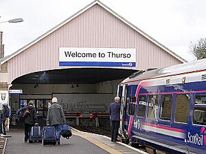 Welcome to Thurso - geograph.org.uk - 623862
