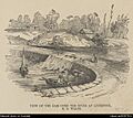 Woodcut of Liverpool Weir