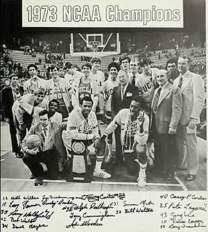 1973 UCLA basketball NCAA champions