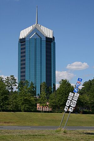 2008-08-11 University Tower across Durham-Chapel Hill Blvd