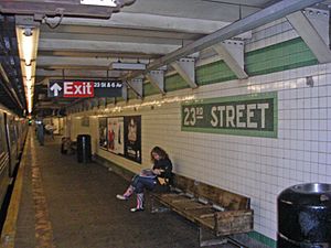 23rd Street F Station by David Shankbone