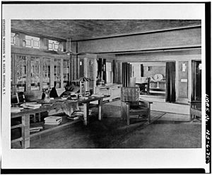 3. PLATE ^81, 'WOHNZIMMER' LIVING ROOM - W. R. Heath House, 76 Soldiers Place, Buffalo, Erie County, NY - LOC - hhh.ny0914.photos.116294p