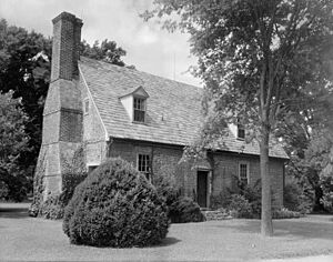 Adam Thoroughgood House by Frances Benjamin Johnston
