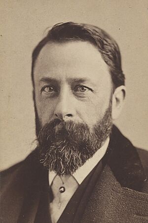 Albert Bierstadt by Napoleon Sarony, c. 1870, albumen silver print, from the National Portrait Gallery - NPG-NPG 2007 23Bierstadt-000001.jpg (cropped).jpg