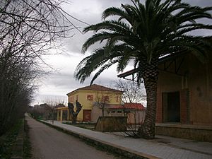 Abandoned train station in Aldover