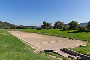 Ancient Olympia Stadium in Greece (51224128585)