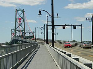 Angus L. Macdonald Bridge across Halifax Harbour