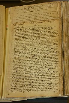 Antoni van Leeuwenhoek letters to the Royal Society 3