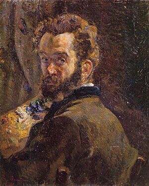 Armand Guillaumin, selfportrait, 1878