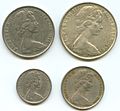 Aus coins queen elizabeth 1966