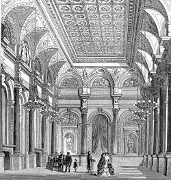 Banqueting Hall of the Clothworkers' Company ILN 1859