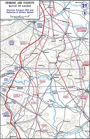 Battle of Amiens Hundred Days Offensive