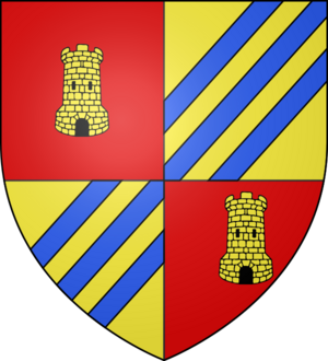 Blason ville fr Budos (Gironde)