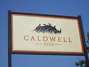 Caldwell Zoo, Tyler, TX sign IMG 0551.JPG