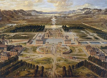 Chateau de Versailles 1668 Pierre Patel