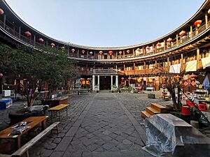 China Fujian Tulou Gaobei Qiaofulou