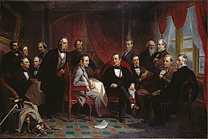 Christian Schussele - Washington Irving and his Literary Friends at Sunnyside - Google Art Project