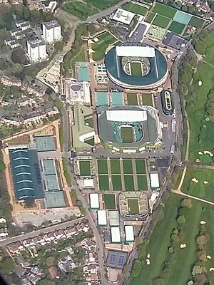 Cmglee Wimbledon Championships venue aerial