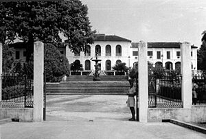 Conakry - französischer Gouverneurspalast - 1956