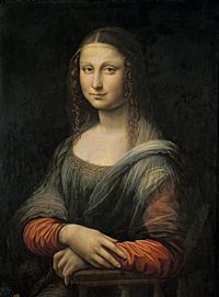 Copy of La Gioconda - Leonardo da Vinci's apprentice