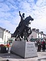 Corwen's new statue of Owain Glyndwr - geograph.org.uk - 628404.jpg