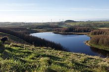 Craighall Reservoir prior to the felling