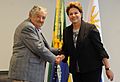 Dilma Rousseff and Jose Mujica 2010
