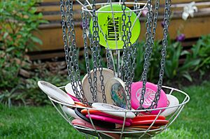 Disc golf discs from Disc Golf Course on Toronto Island 2