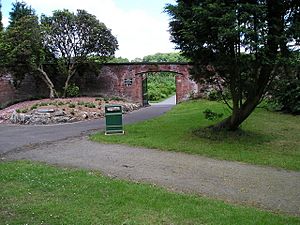 Entrance to Walled Garden at Haigh Hall - geograph.org.uk - 469494